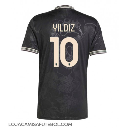 Camisa de Futebol Juventus Kenan Yildiz #10 Equipamento Alternativo 2025-26 Manga Curta